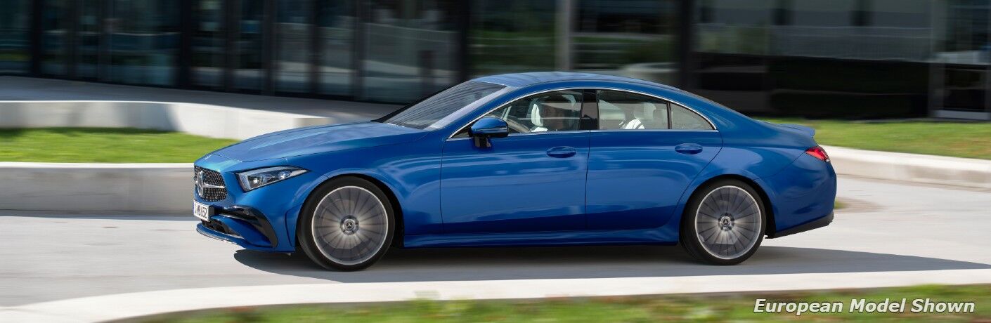 The 2022 Mercedes-Benz CLS 450 4MATIC® on the road.