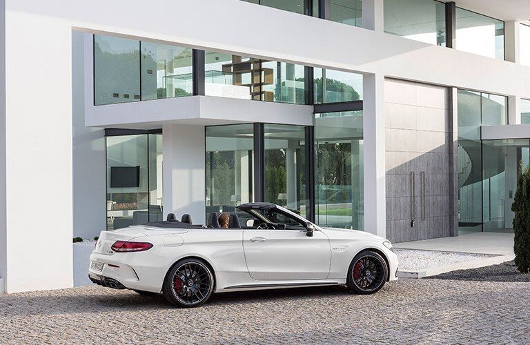 2017 Mercedes-Benz C-Class C 63 AMG Exterior Rear Profile