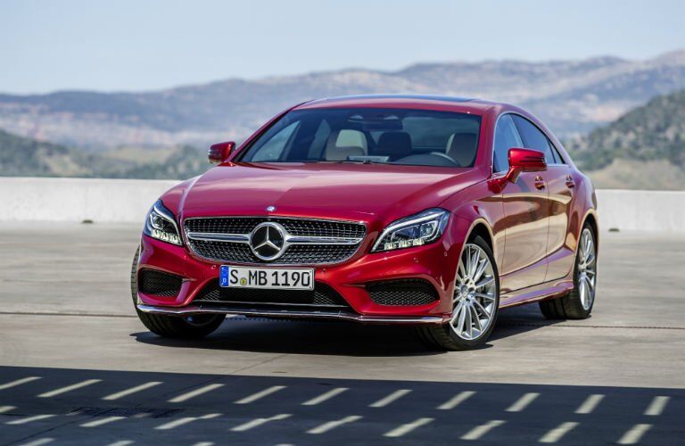 2017 Mercedes-Benz CLS Coupe Exterior Front Profile