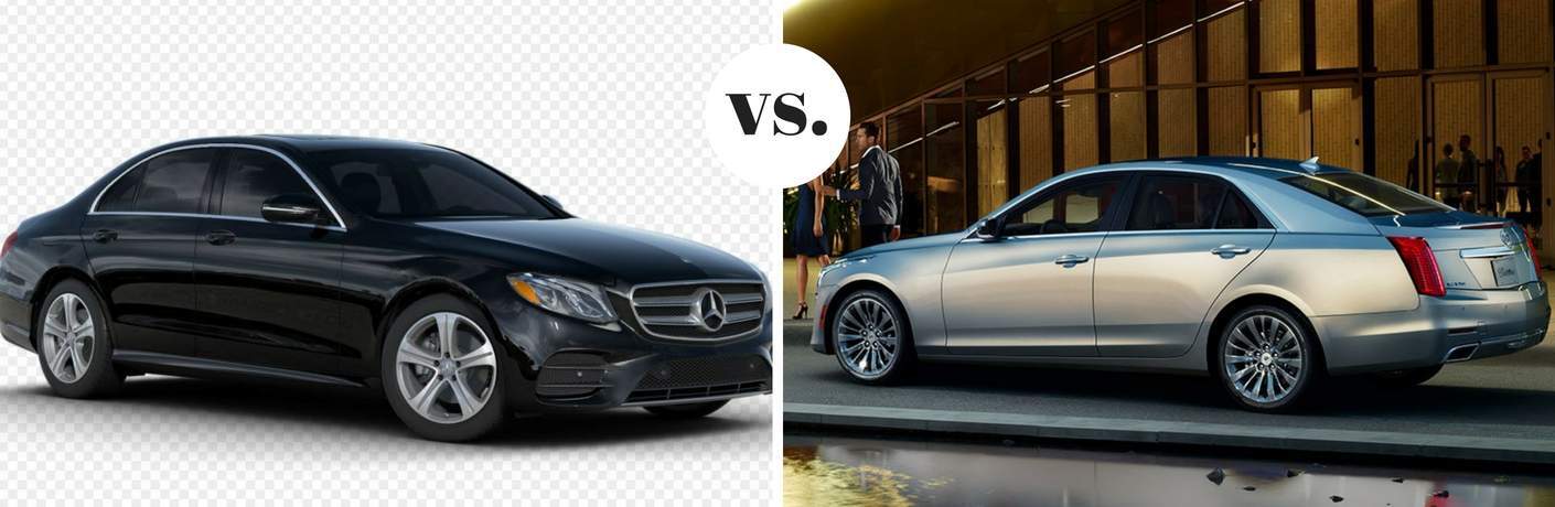 17 Mercedes Benz E Class 00 4matic Vs 17 Cadillac Cts
