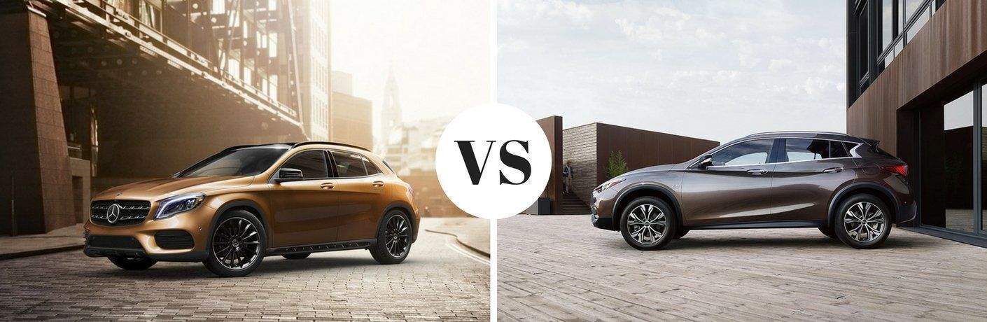 18 Mercedes Benz Gla 250 Vs 18 Infiniti Qx30