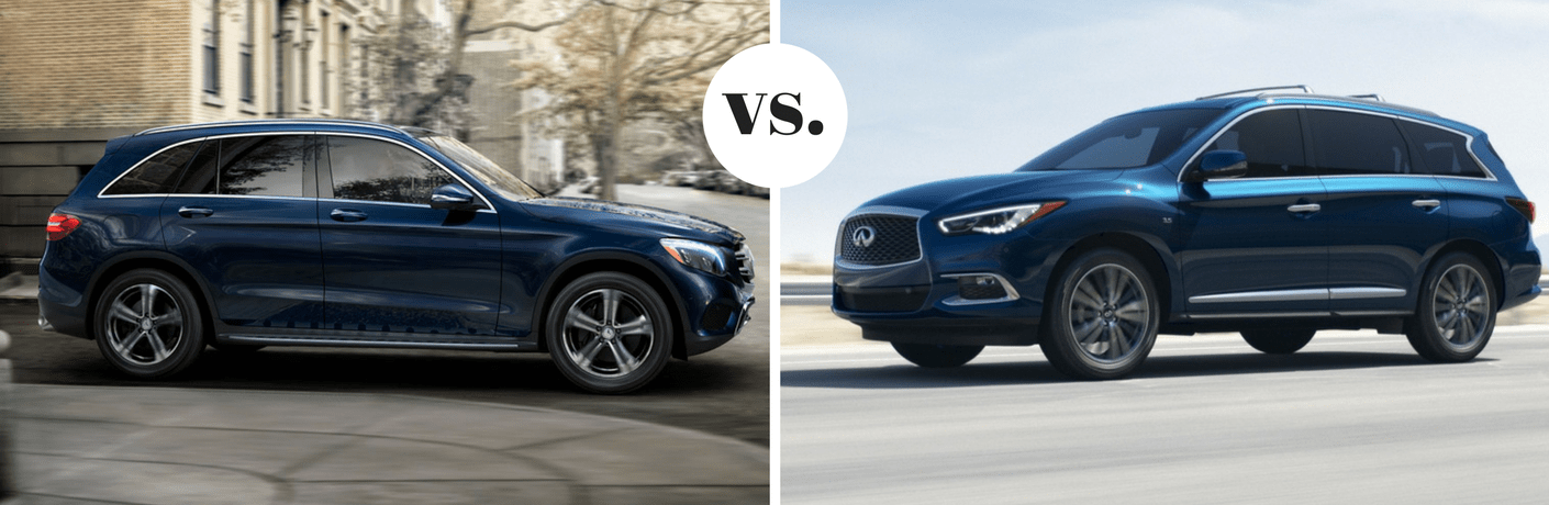 18 Mercedes Benz Glc 300 Vs 18 Infiniti Qx60