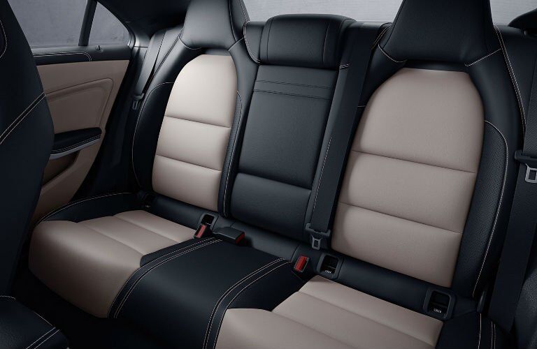 2017 CLA Coupe Backseat