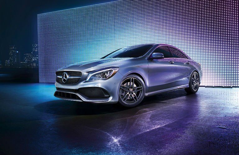 2017 CLA Coupe in Silver