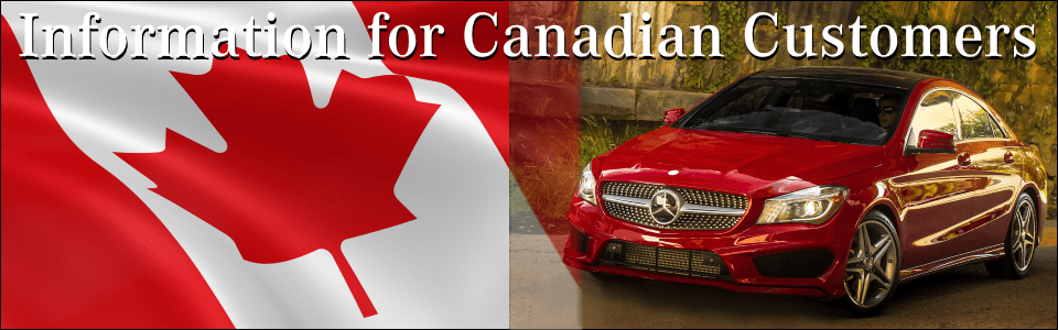 Information for Canadian Customers