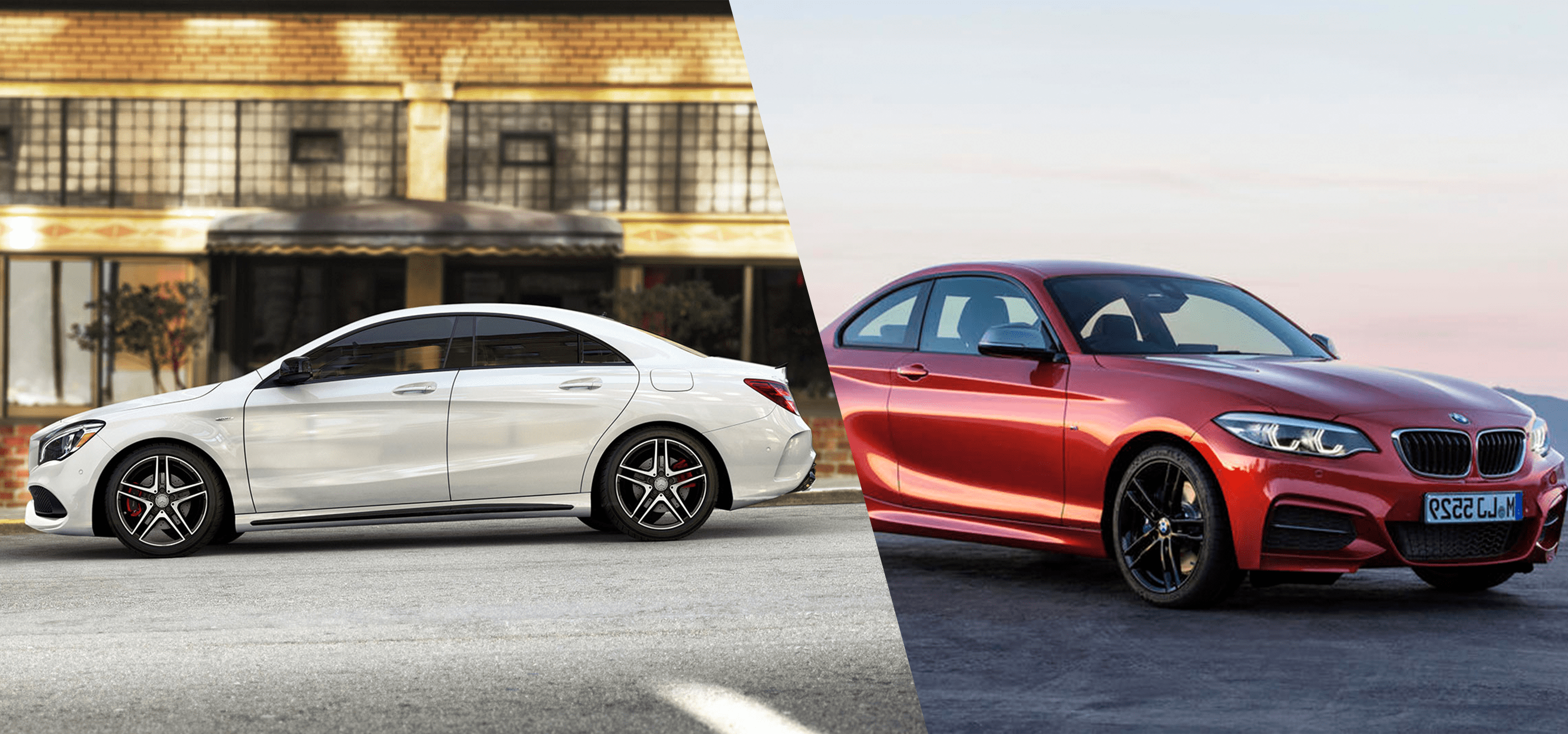 The Mercedes Benz 2018 Cla Class C 250 Luxury Coupe Vs