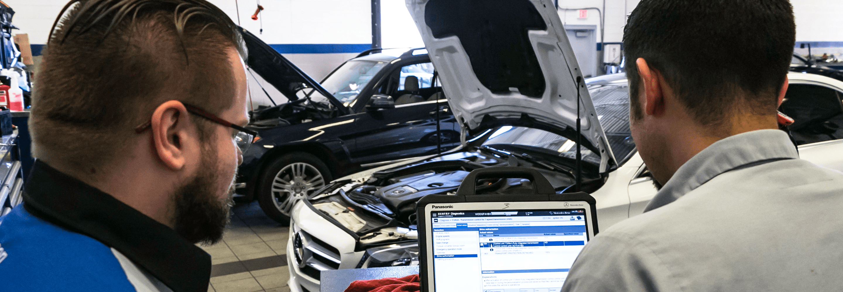 Mercedes-Benz Service Department in El Paso, Texas