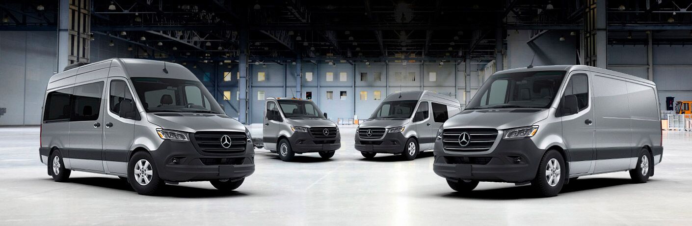 2019 Mercedes-Benz Sprinter Van lineup