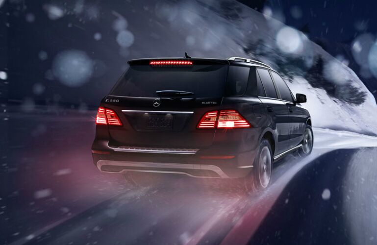 Mercedes-Benz M-Class in Snow