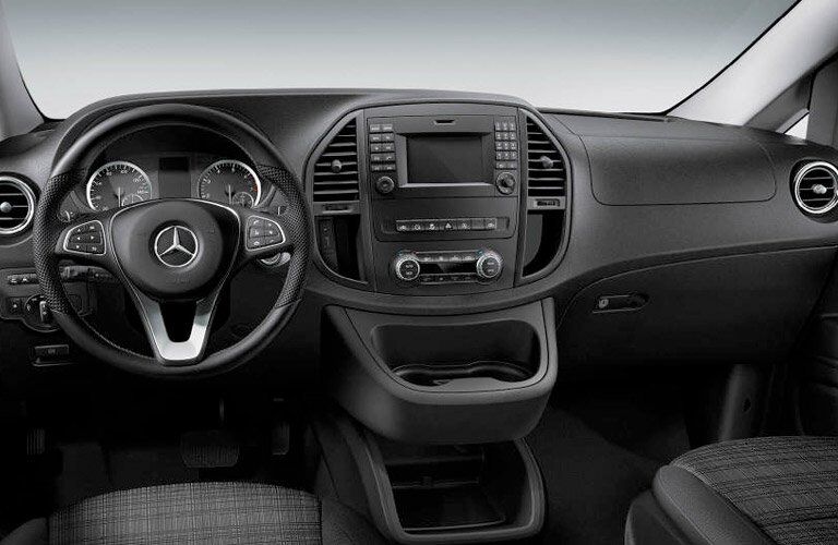 2017 Mercedes-Benz Metris dashboard