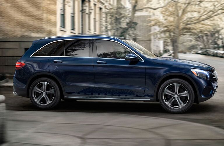 2017 Mercedes-Benz GLC driving in the city