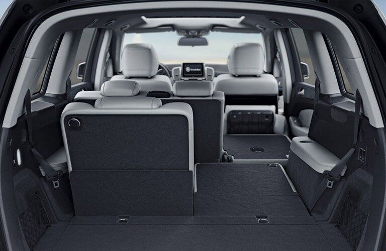 expansive rear cargo area of the 2017 Mercedes-Benz GLS