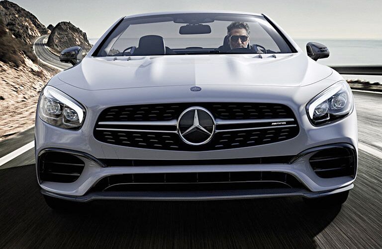front grille view of the 2017 Mercedes-Benz SL-Class