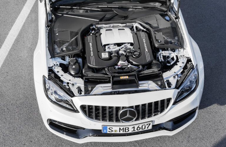 2019 Mercedes-AMG® C 63 V-8 engine
