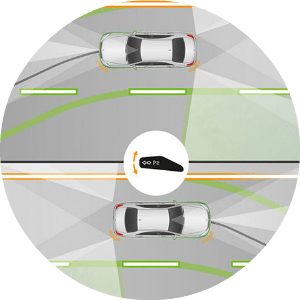 active lane change assist buttons in 2019 mb c class