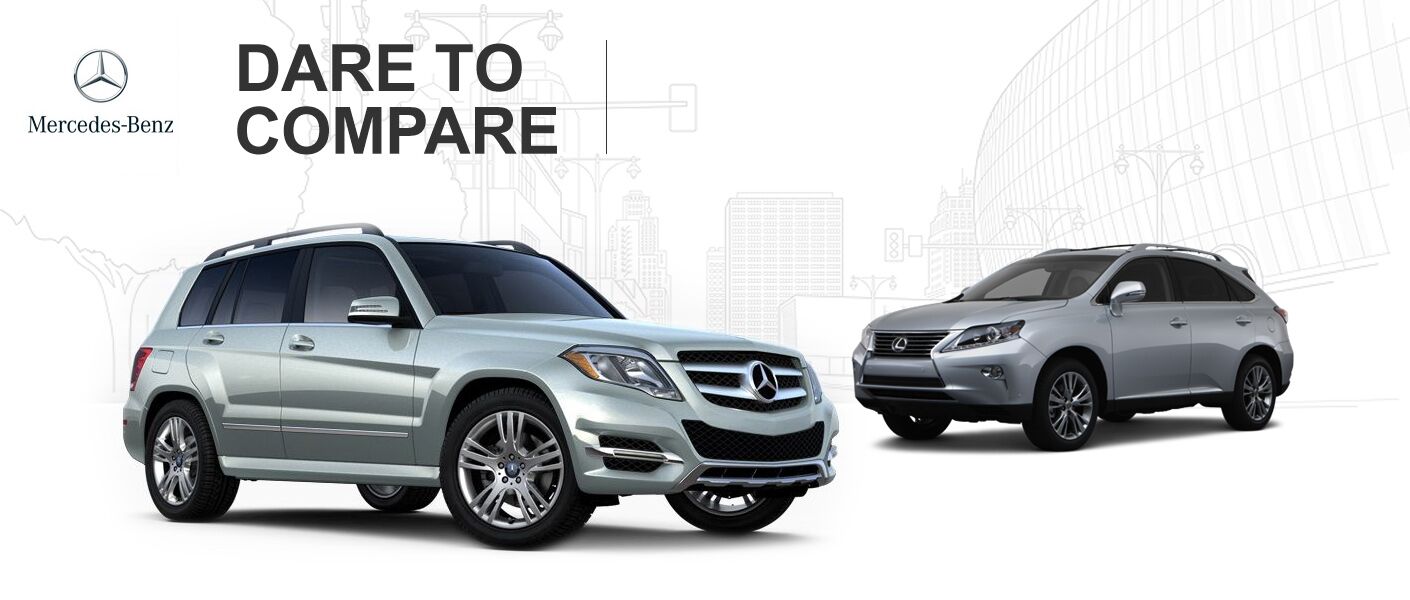 2014 Mercedes-Benz GLK350 VS. Lexus RX350