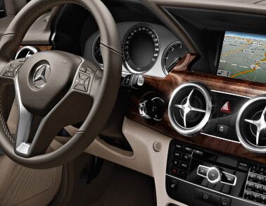 New <ercedes-Benz GLK-Class interior