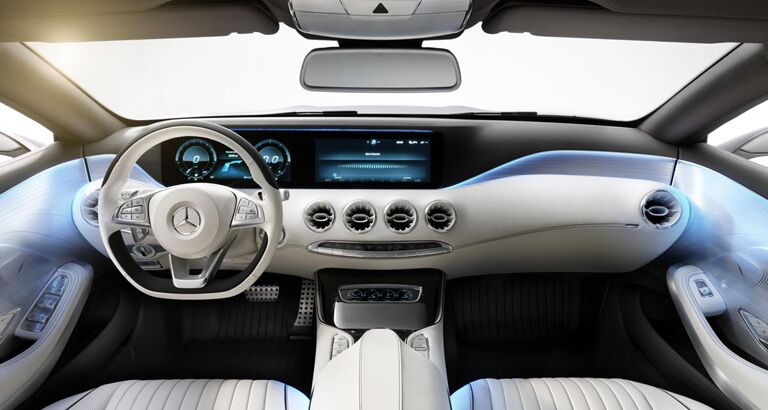New <ercedes-Benz S-Class interior