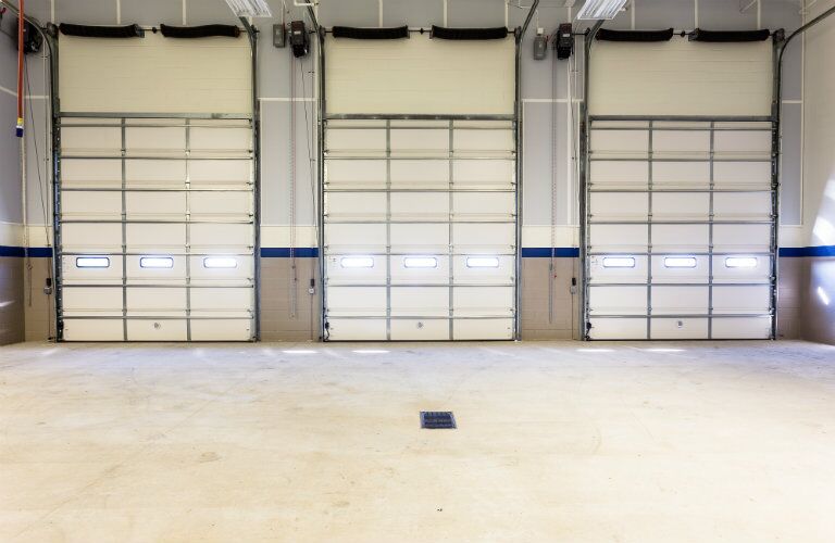 doors at the Mercedes-Benz of Kansas City commercial service center