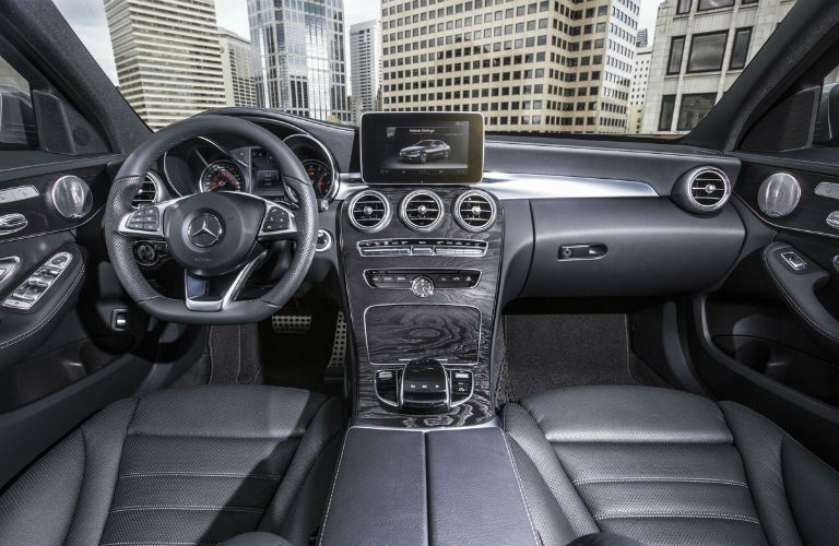 2016 Mercedes-Benz C-Class vs. 2016 BMW 3 Series interior