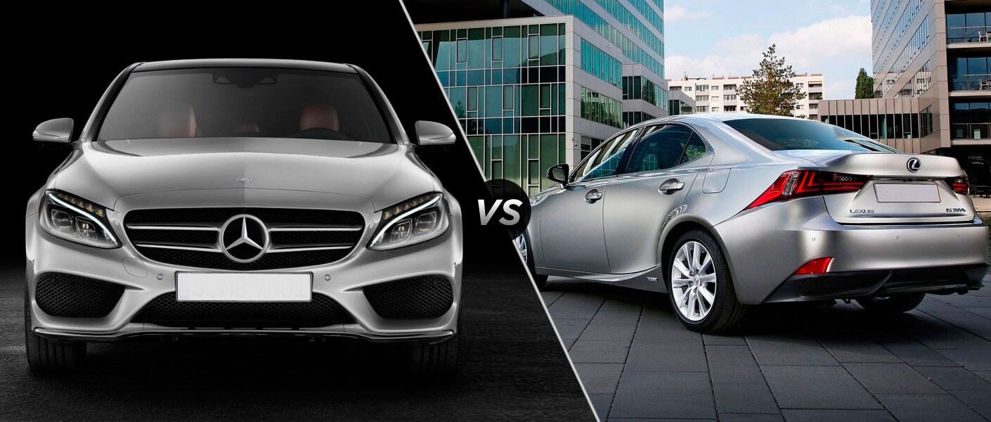 2014 Mercedes-Benz C-Class vs Lexus IS