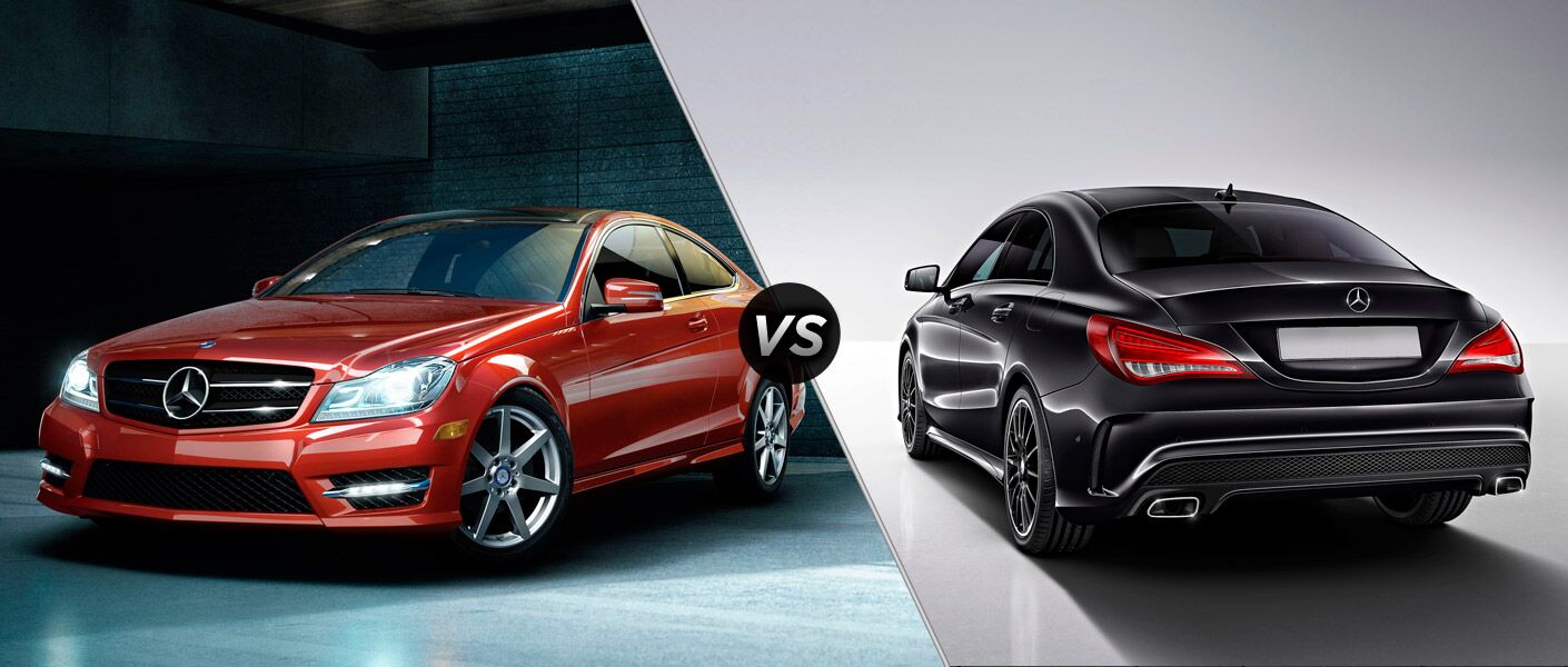 2014 Mercedes-Benz CLA
vs 2014 Mercedes-Benz C-Class