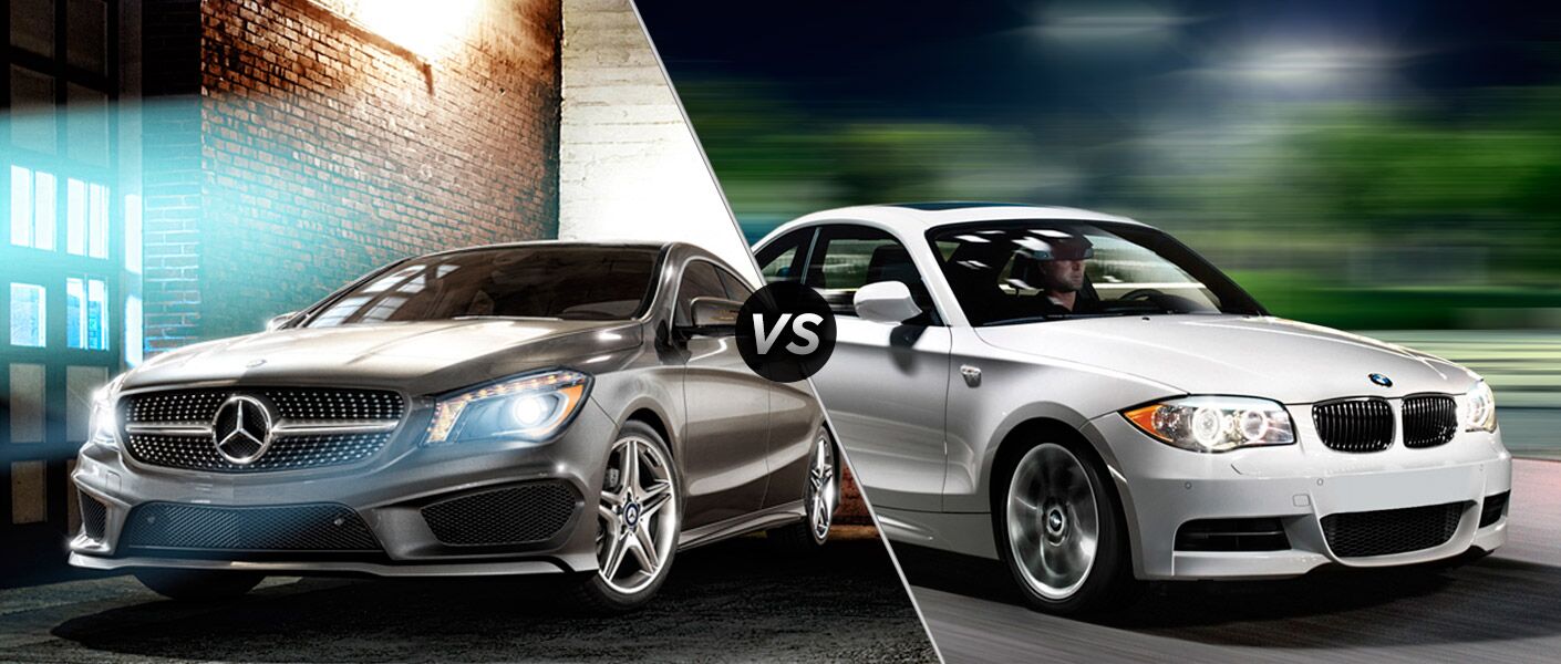 2014 Mercedes-Benz CLA vs BMW 128i