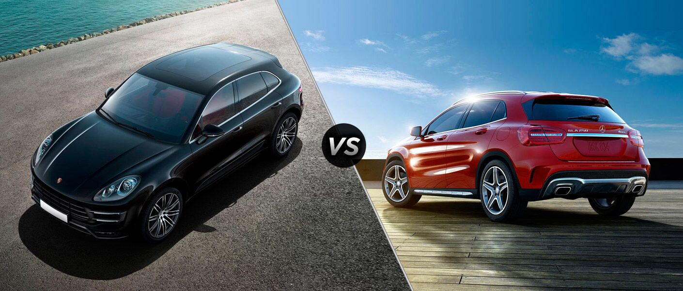2015 Porsche Macan vs 2015 Mercedes-Benz GLA