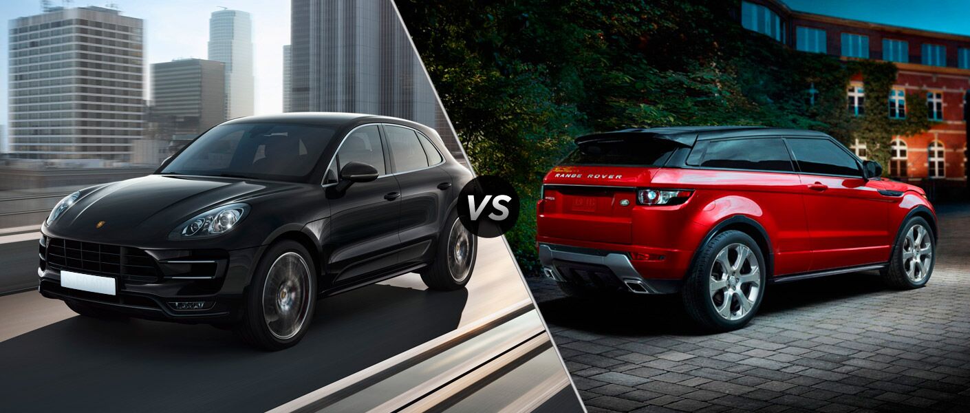 2015 Porsche Macan vs Land Rover Range Rover Evoque