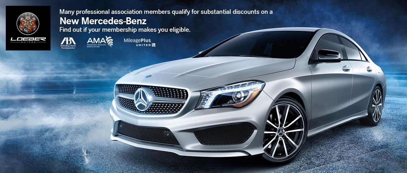 Mercedes-Benz Discounts Professional Association Members Loeber Motors
