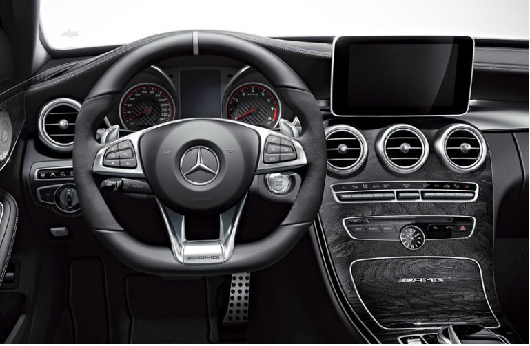 2015 Mercedes-AMG C63 Loeber Motors Interior Steering Wheel