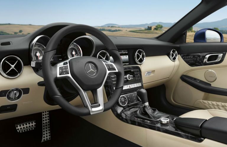 2015 Mercedes-Benz SLK-Class tan Interior