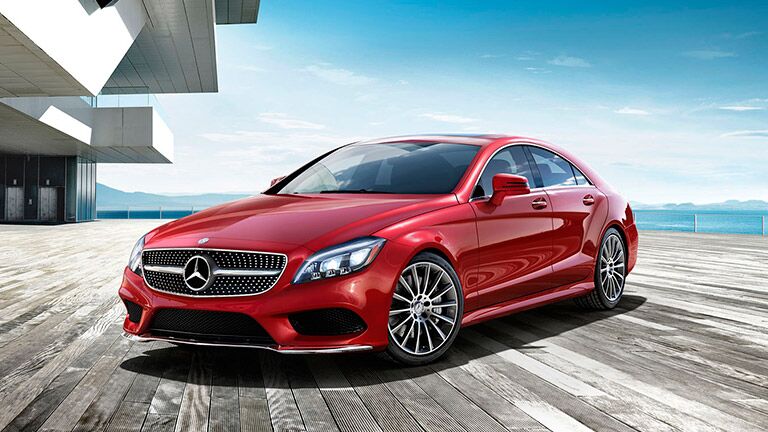 2016 Mercedes-Benz CLS-Class Red Exterior