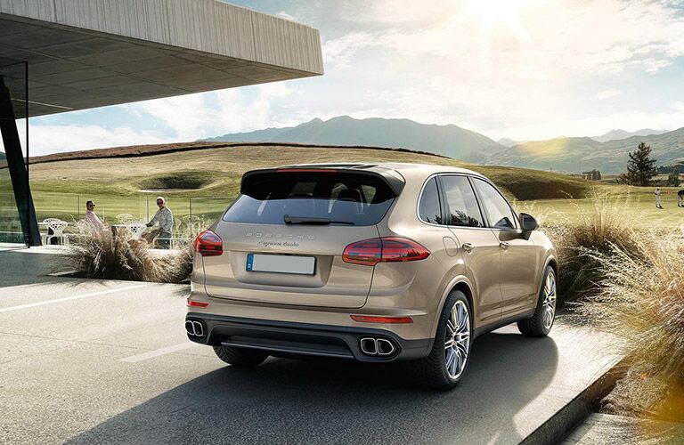 2016 Porsche Cayenne Turbo Bold Rear Exterior