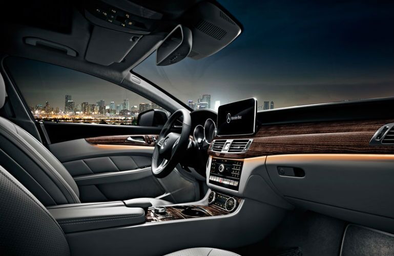 Front Seat of 2016 Mercedes-Benz CLS-Class