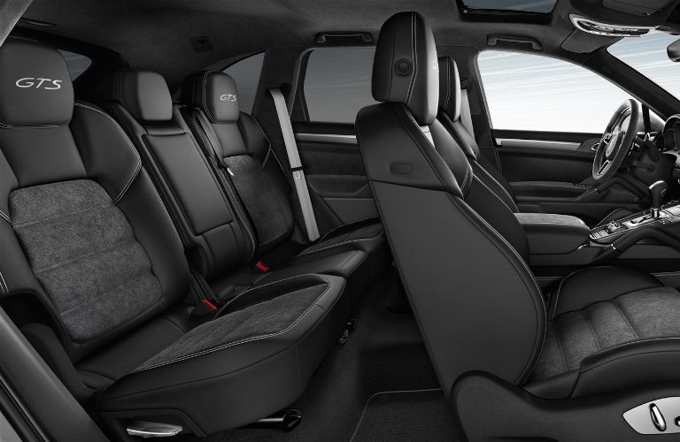 2016 Porsche Cayenne GTS Black Interior Seats