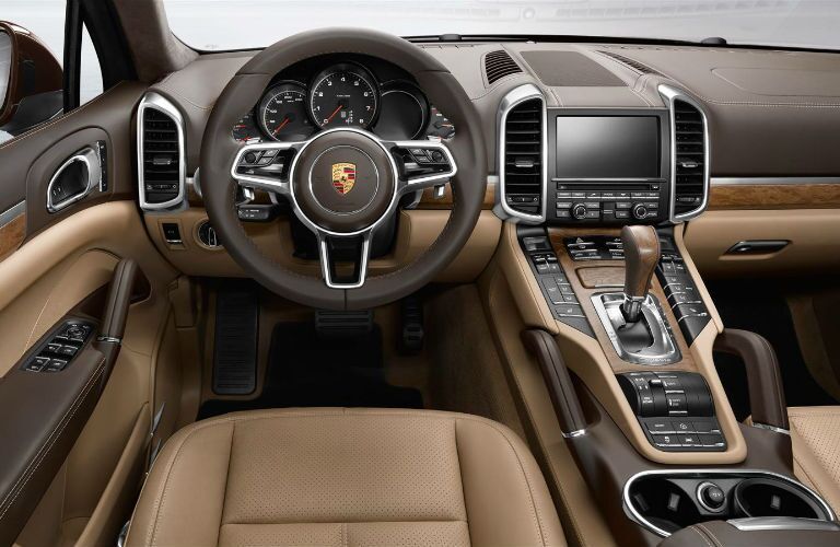 2016 Porsche Cayenne Base Model Interior Steering Wheel Loeber Motors