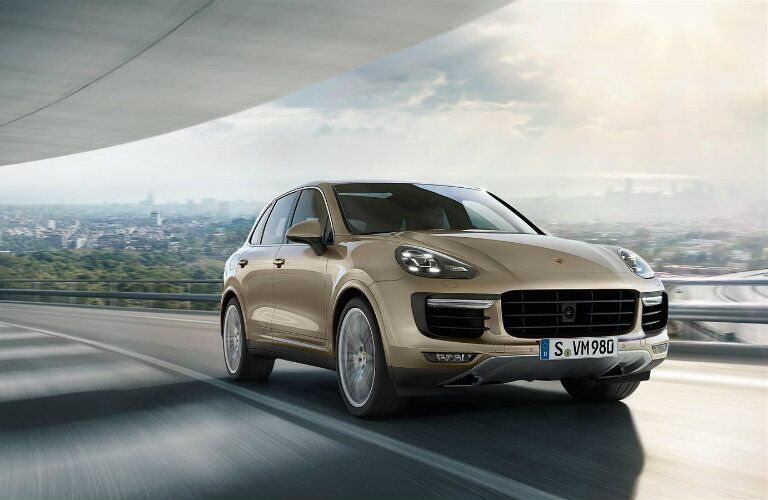 2016 Porsche Cayenne Turbo Sporty front grille