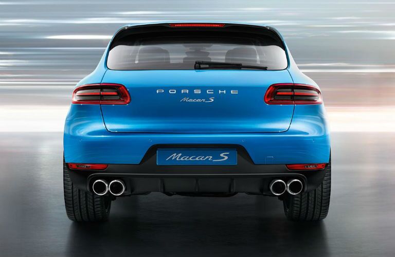 2016 Porsche Macan S Trunk Rear Fascia