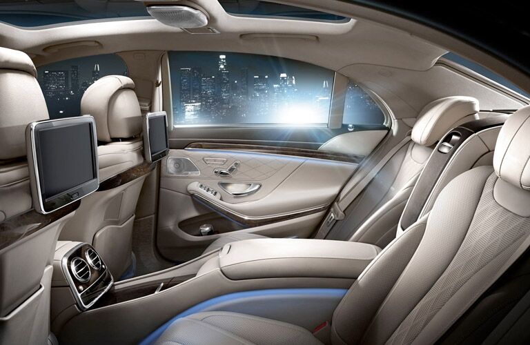 2017 Mercedes-AMG S63 Rear Seat Comfort