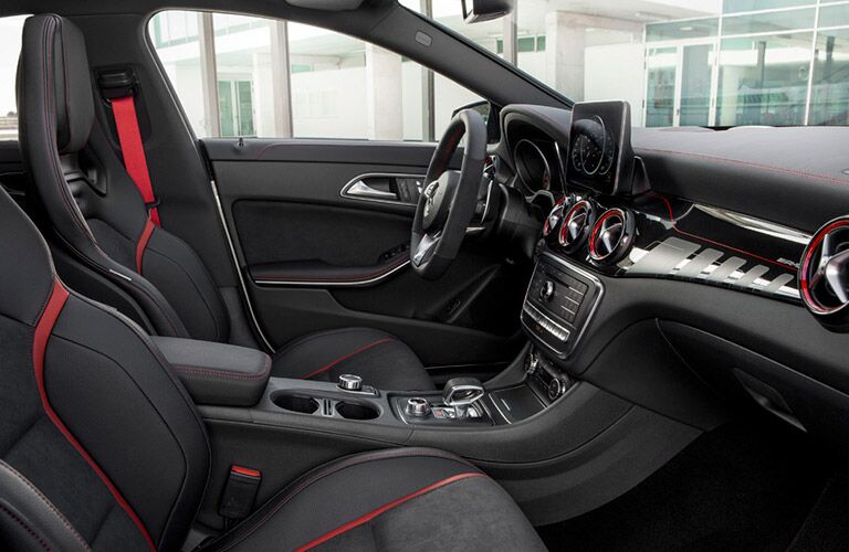 2017 Mercedes-AMG CLA45 premium interior features