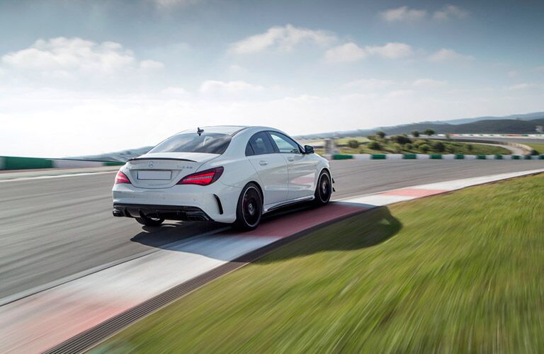 2017 Mercedes-AMG CLA45 redesigned rear end