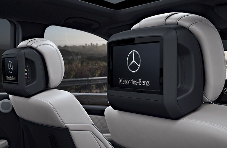 2017 Mercedes-AMG GLS63 rear entertainment system