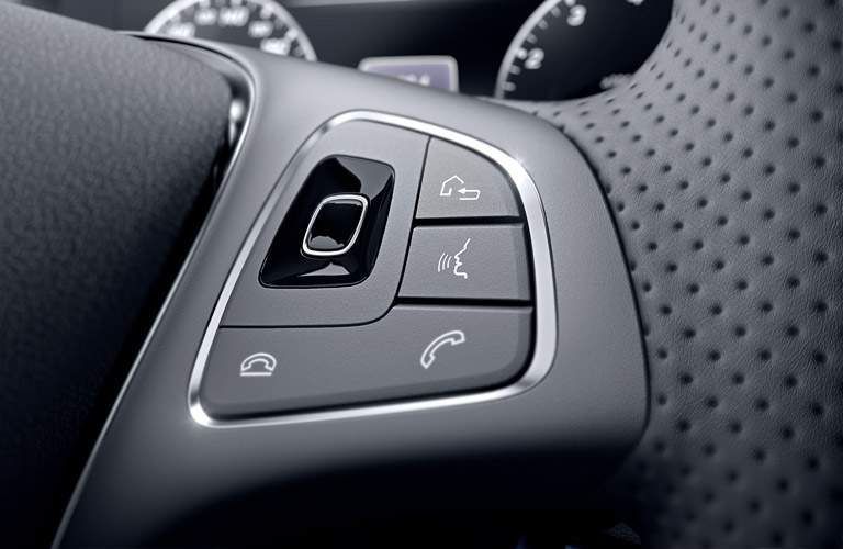 2017 Mercedes-Benz E-Class e300 steering wheel mounted controls