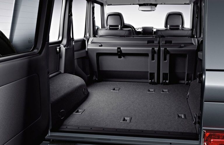 2017 Mercedes-Benz G550 cargo capacity