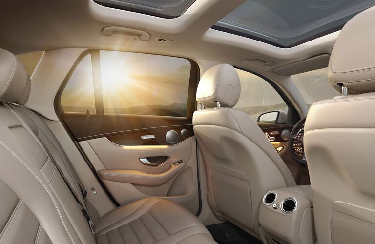 2017 Mercedes-Benz GLC Spacious Rear Seats