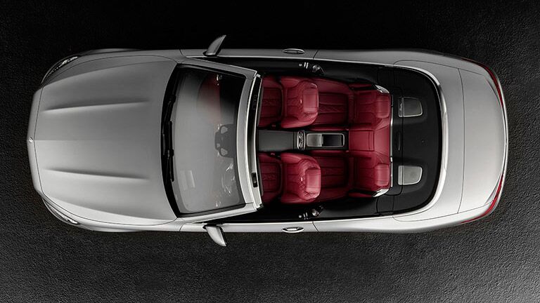 2016 Mercedes-Benz S-Class Cabriolet Top View