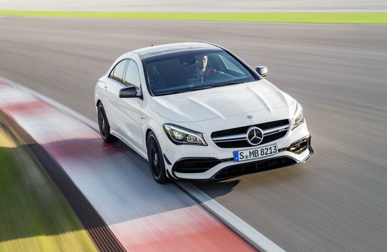 2017 Mercedes-AMG CLA45 redesigned front end