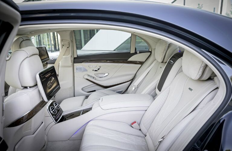 2017 Mercedes-AMG S65 Rear Seat Luxury