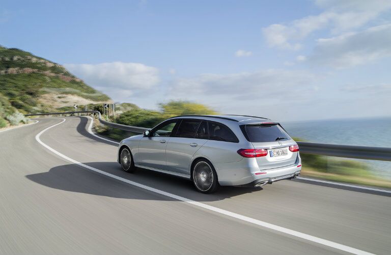 2017 Mercedes-Benz E-Class Wagon redesigned rear view